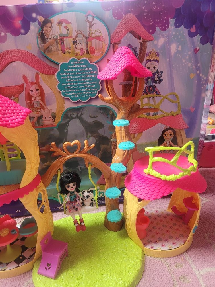 Domek pandy leśny enchantimals pudełko
