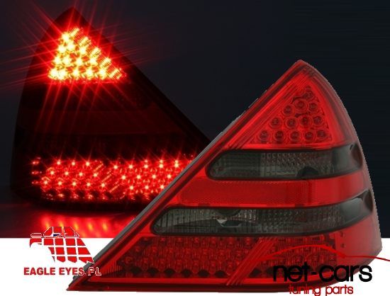 Lampy tylne tył MERCEDES SLK 96-04 R170 LED Diodowe czerwono dymione