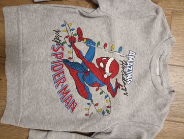 świąteczna bluza Spiderman C&A 116/122