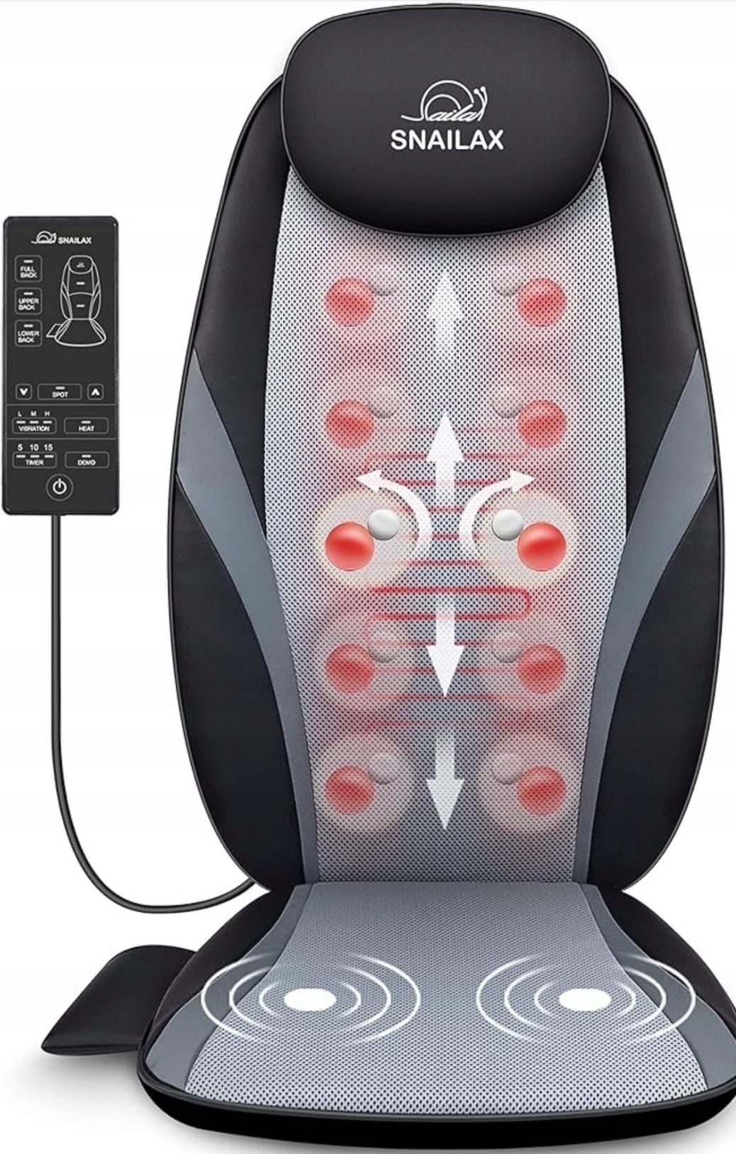 Mata masująca SNAILAX SHIATSU SL-256

Mobilny masaż