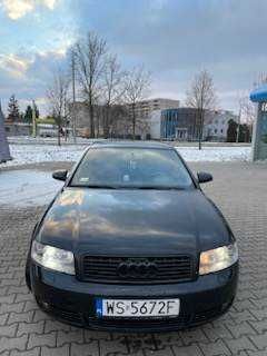 maska audi a4 b6 2003 r 2,4 v6 oraz czesci kolor czarny