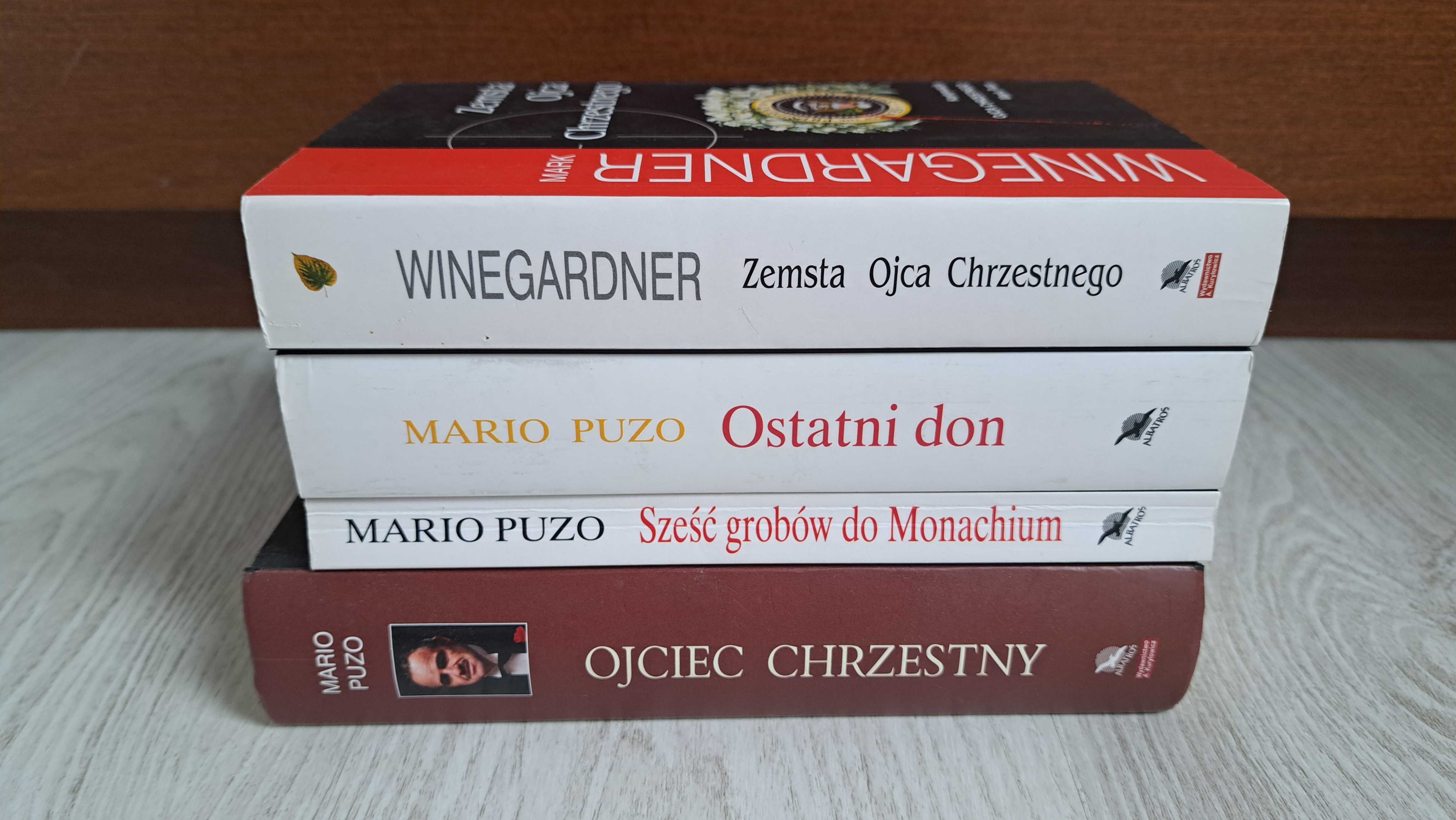 Puzo Ojciec Chrzestny Sześć grobów Winegardner Zemsta Ojca Chrzestnego