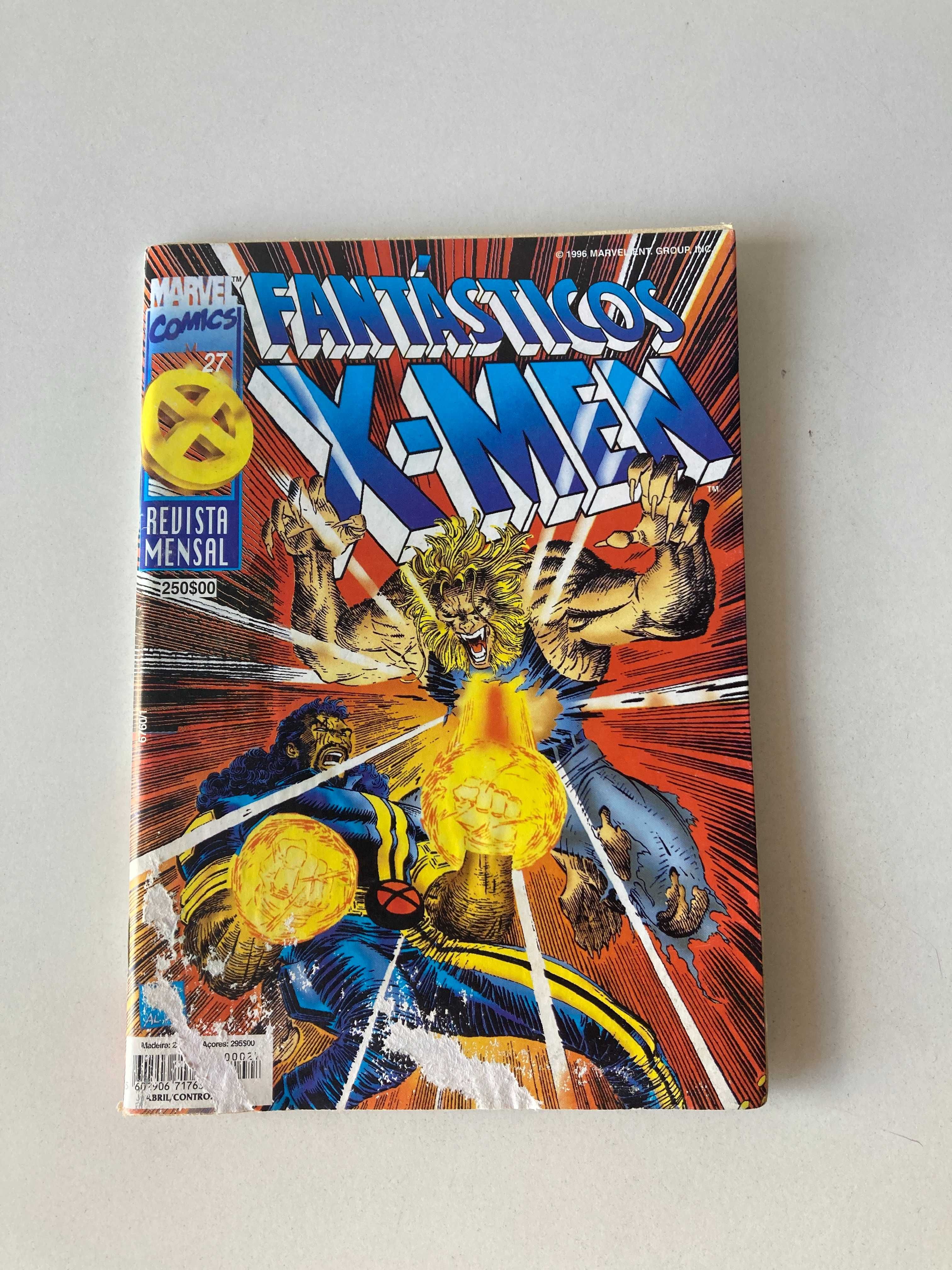 Fantásticos X-Men N.º27 (1996) HQ Banda desenhada Português PT