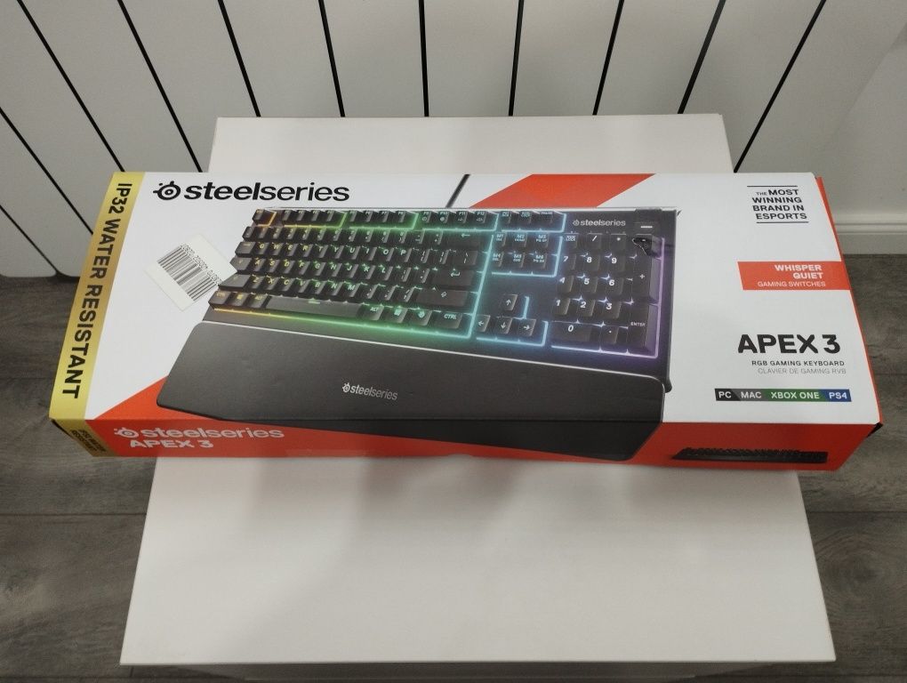 SteelSeries Apex 3 Klawiatura Gamingowa Stan Bardzo Dobry