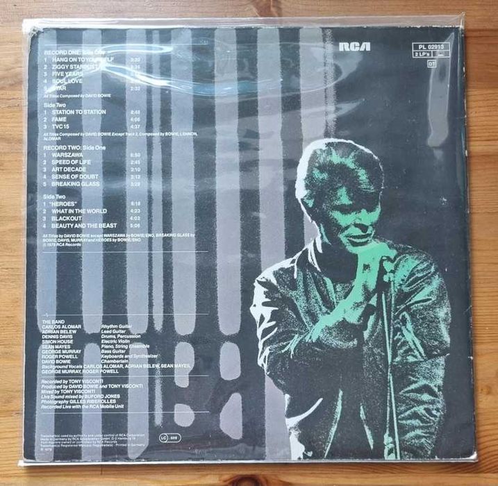 Stage David Bowie , 1978, Niemcy, Lp