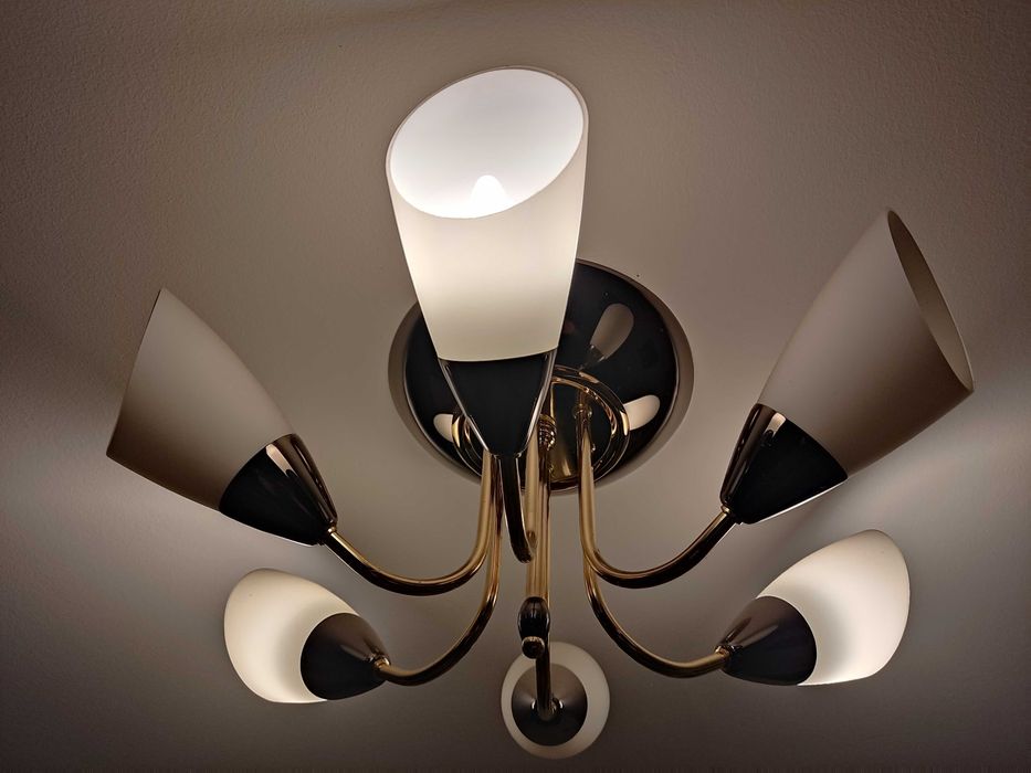 Lampy sufitowa i stojąca komplet