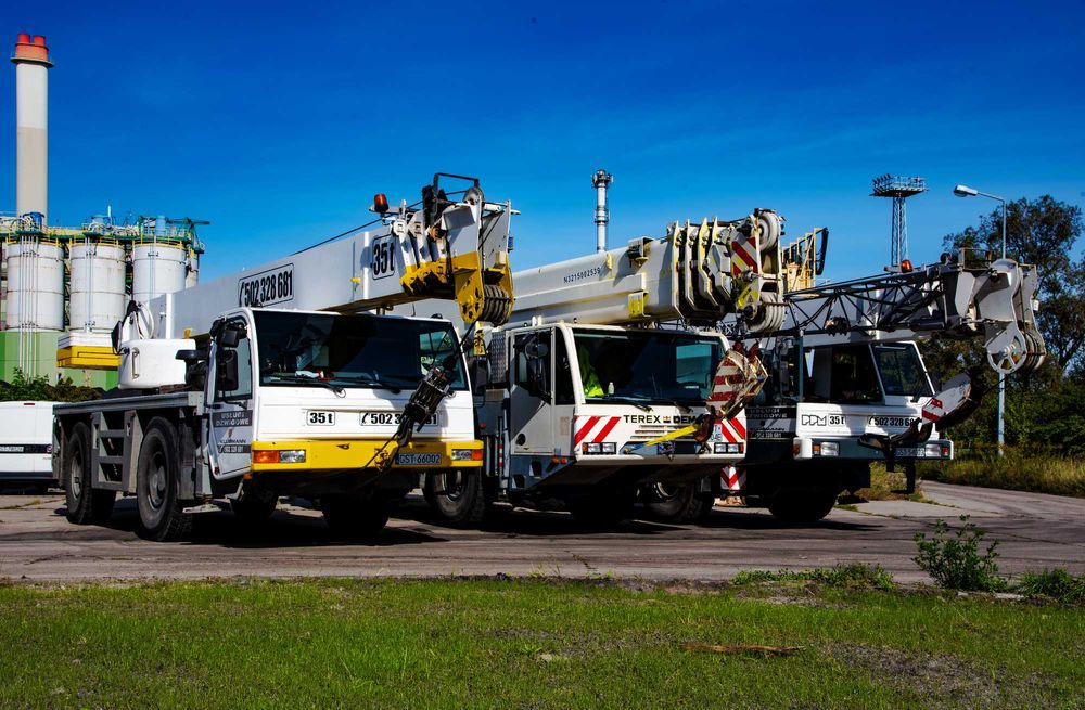 Usługi dźwigowe, Dźwigi Starogard Gdański, Woj. Pomorskie,