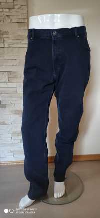 Wrangler Regular Blue Black wyprzedaż męskie jeansy 38/34 jak 38/36