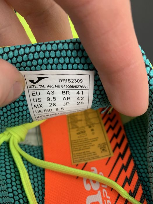 Joma Dribling оригінал футбольне взуття футзалки нові бампи в коробці