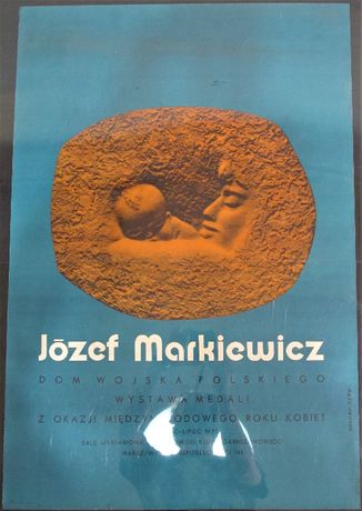 Plakat Józef Markiewicz Bohdan Berg 1975