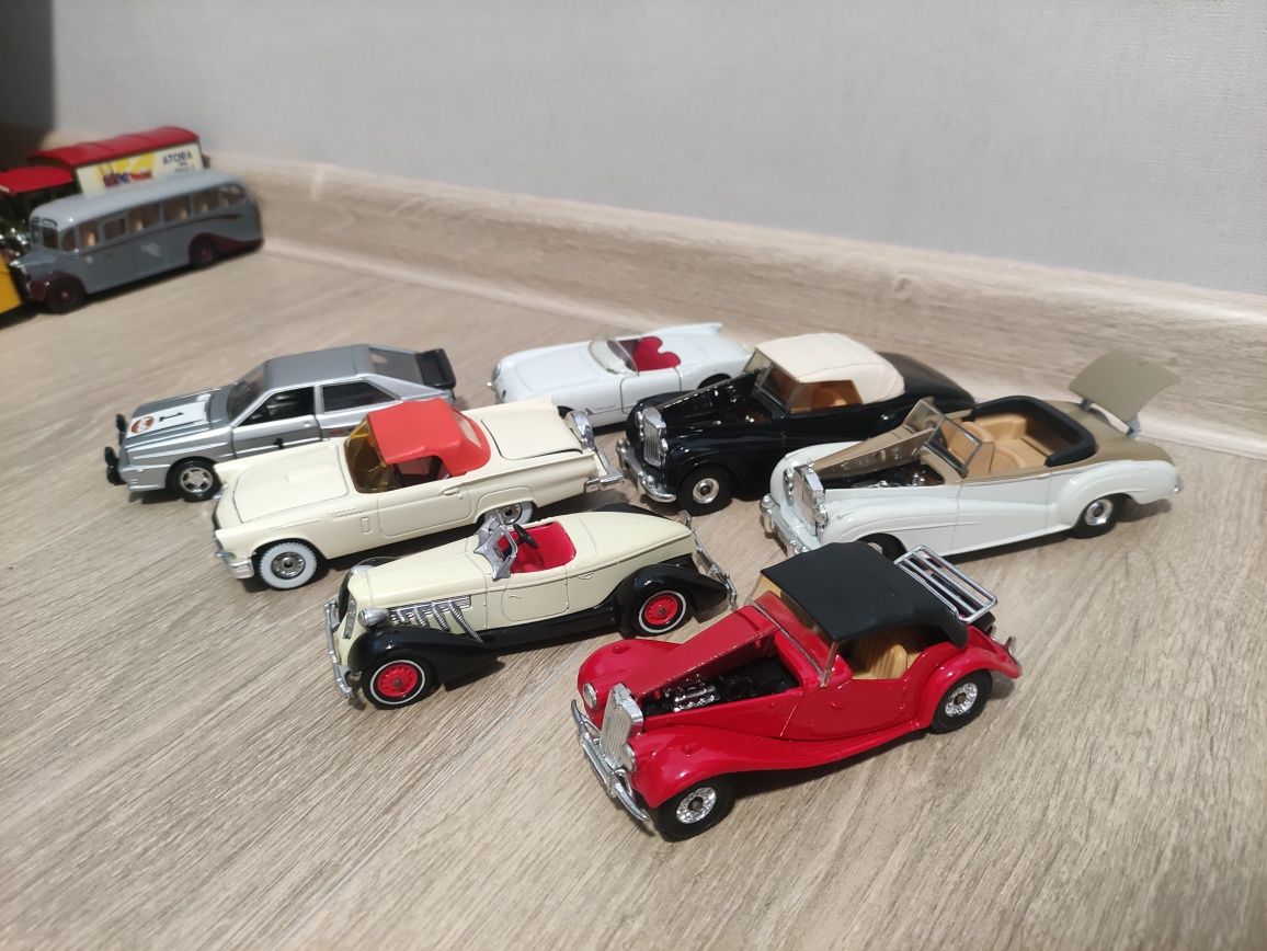 1:43 модели коллекционные машинки винтажные Corgi,Solido, Matchbox