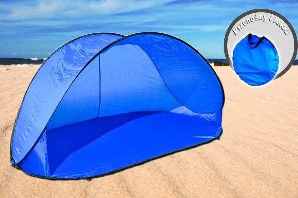 Namiot Parawan na Plażę Rodzinny Chroni od UV 140x240 cm