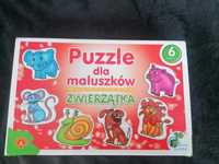 Puzzle dla maluszków zwierzątka 2+