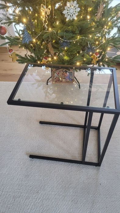 Stolik ikea vittsjo czarny