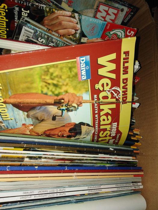 Kolekcja gazet wędkarskich