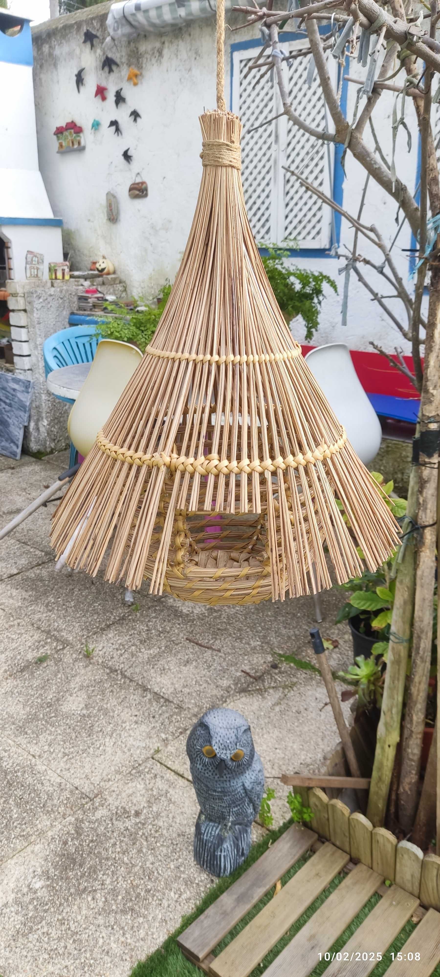 Ninho em verguinha para decorar fazer, candeeiro ou mesmo para ninho
