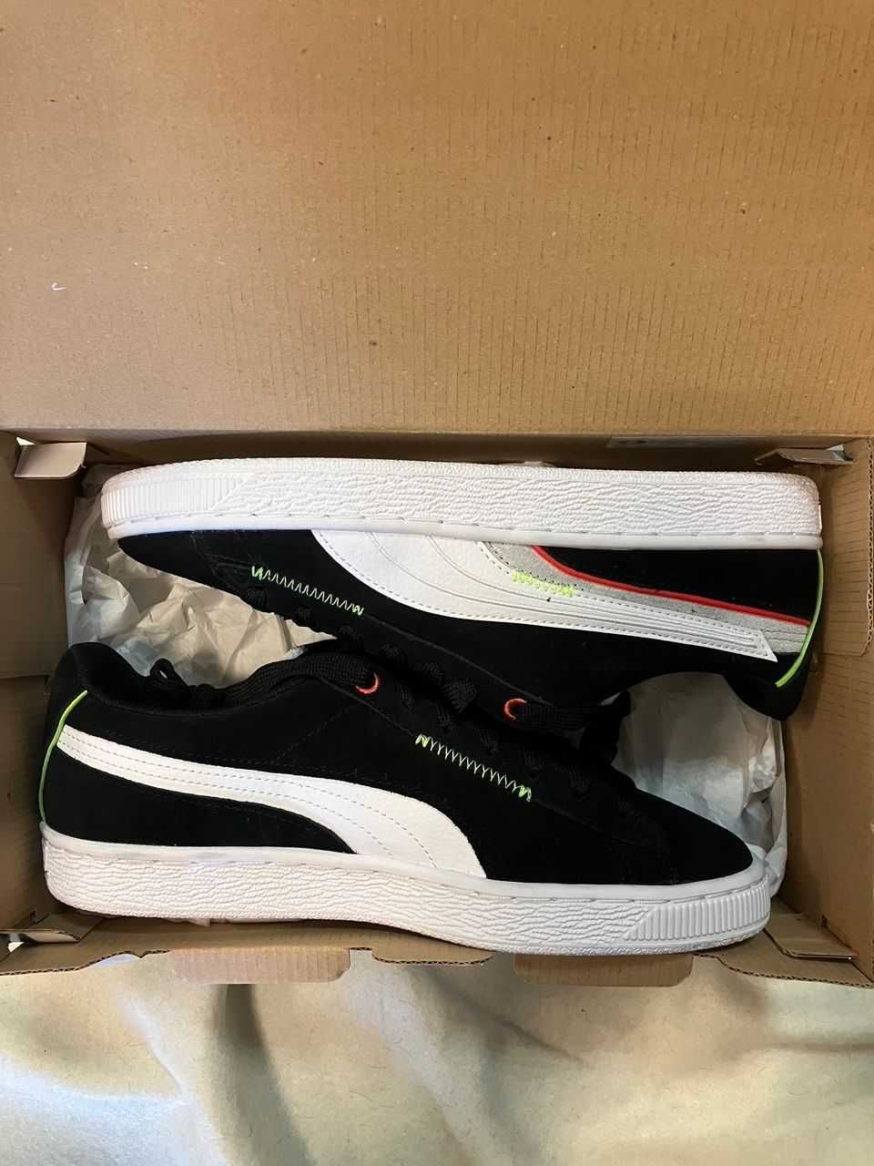 Czarne buty Puma Suede Displaced roz.38
