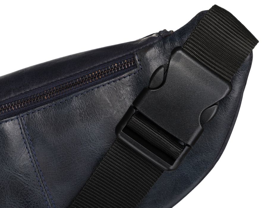 skórzana saszetka granatowa peterson