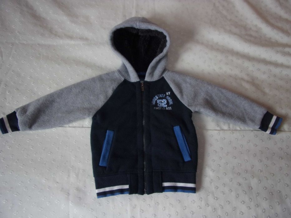 B. ciepła bluza rozpinana Palomino chłopiec 98