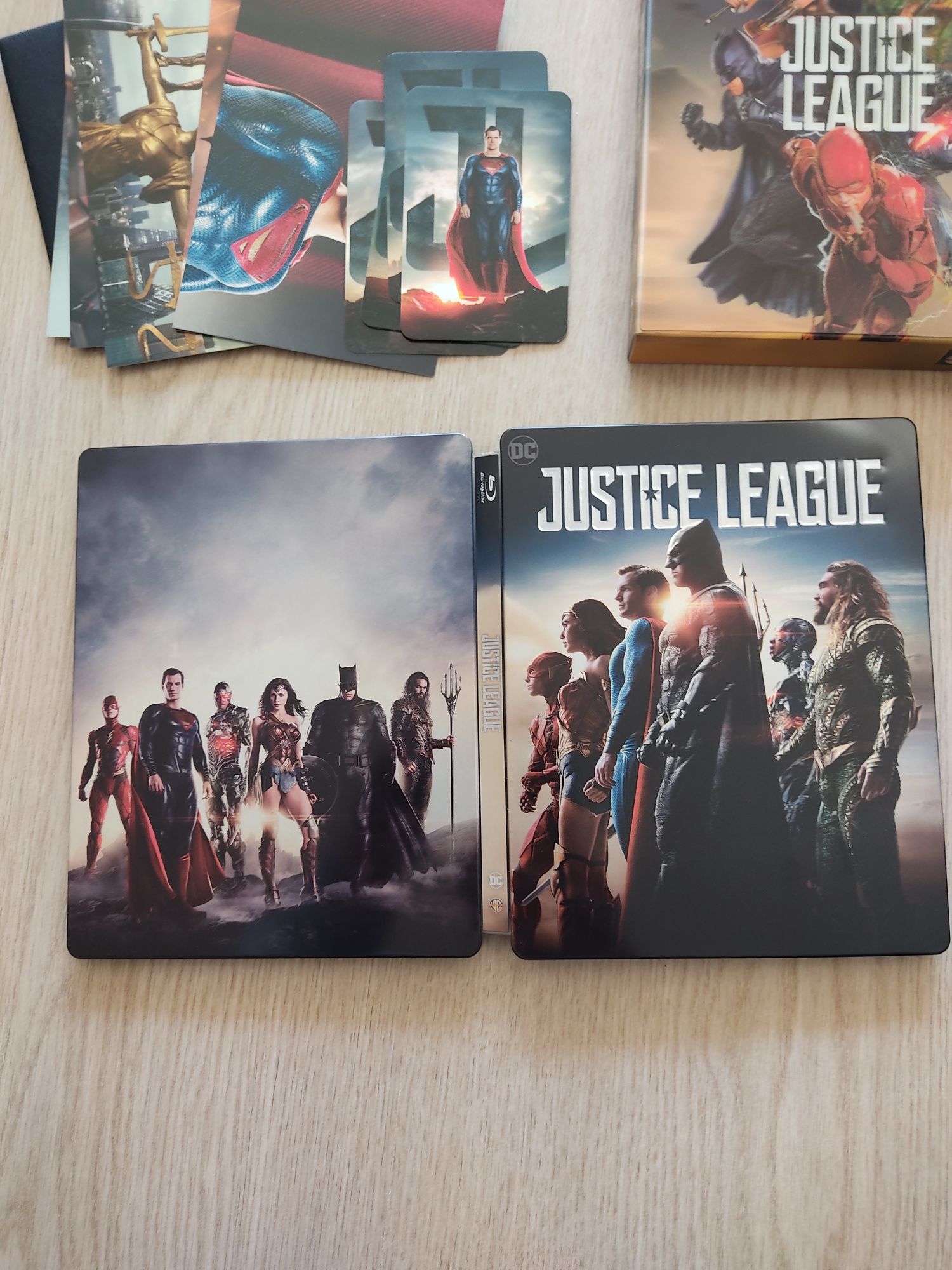 Justice League Steelbook bluray Manta Lab