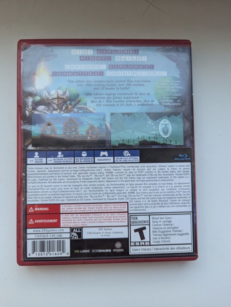 Terraria ігри игры диски на PS4 PS5