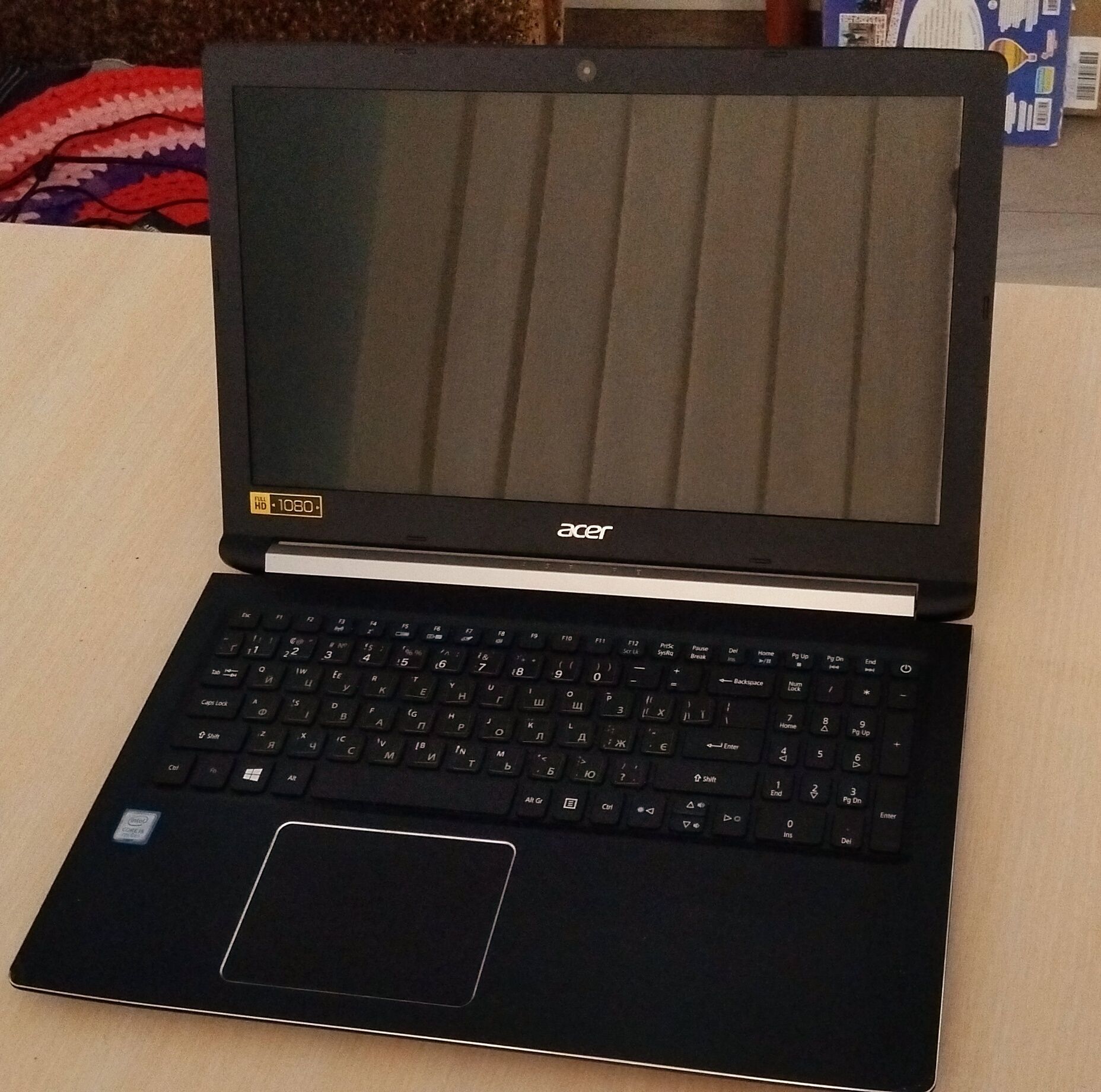 Ноутбук Acer Aspire A515-51G Black (i5-8250U/RAM 8GB DDR4/SSD 256GB)