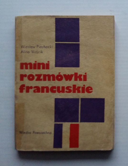 Mini rozmówki francuskie - W. Piechocki, A. Wójcik - OKAZJA!! TANIO!!