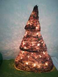 Árvore de Natal com iluminação