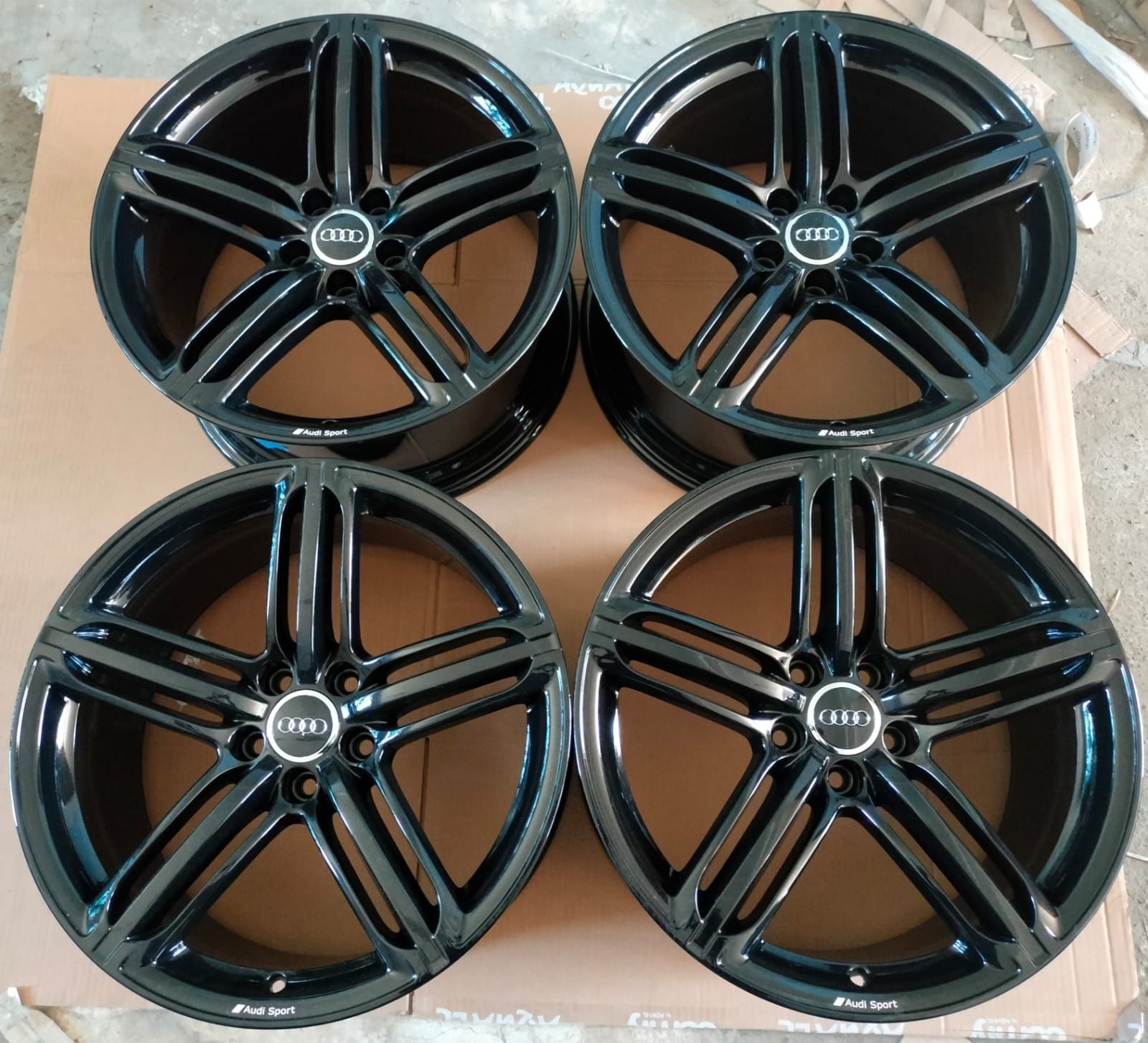Felgi aluminiowe Audi A4 A5 S5 A6 A7 Q5 9x19 ET33 5x112 Pompei