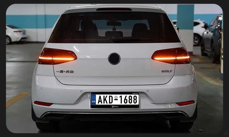 Lampy LED Golf 7 2013 - 2019 - Animowane światła stopu