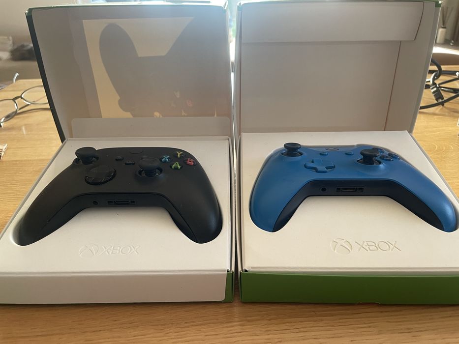 xbox one s z dwoma padami i grami