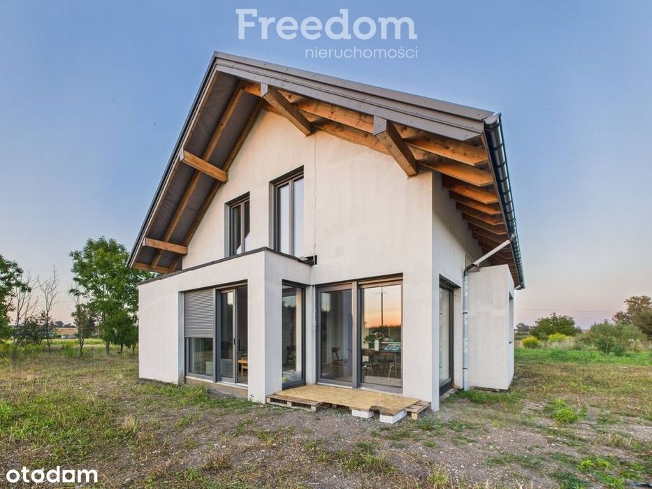 Jasny nowoczesny dom z garażem pod Krakowem