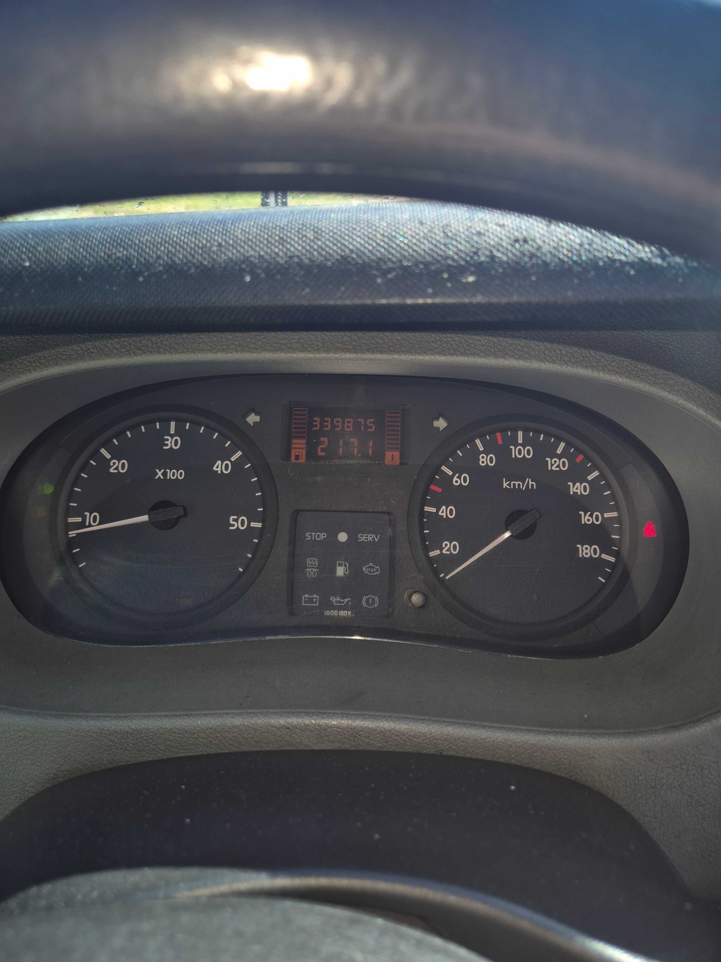 Renault Master  Plandeka Winda