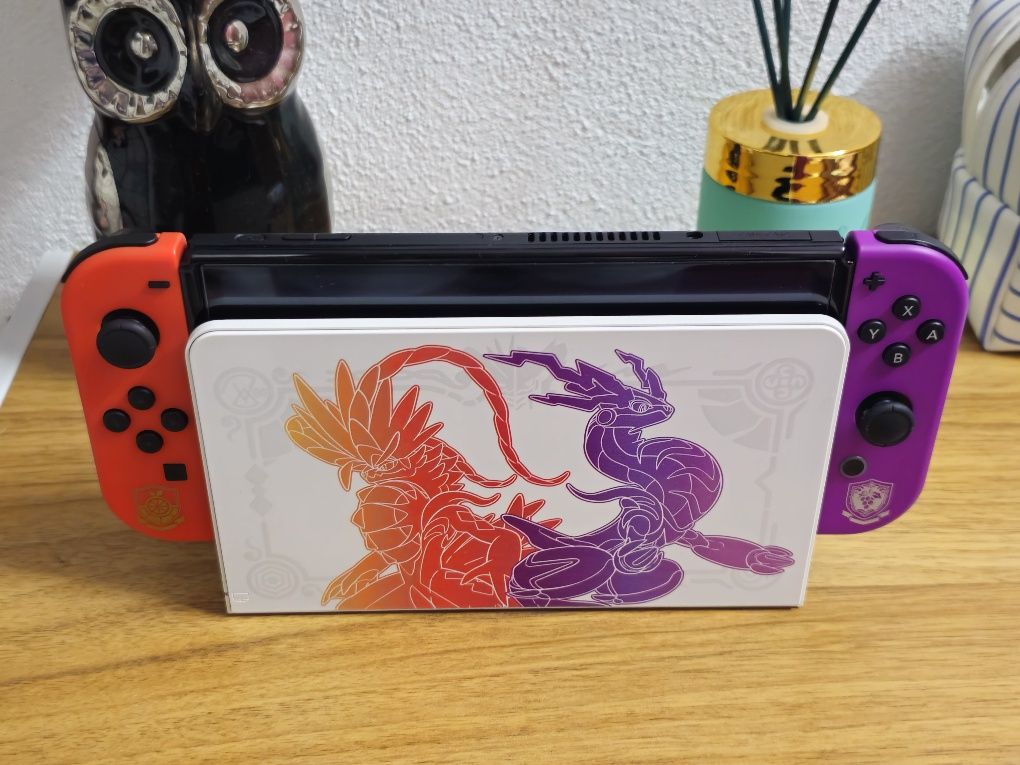 Switch Oled Pokémon Scarlet & Violet Edition