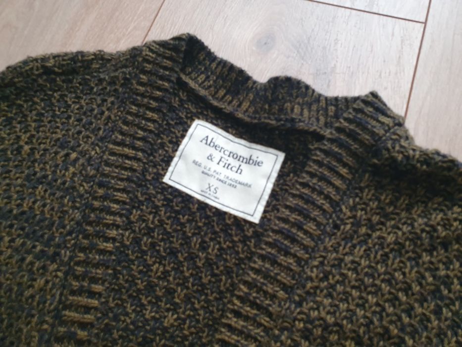 Sweter długi kardigan Abercrombie & Fitch XS
