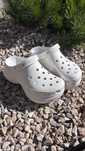 Classic srush clog белые женские білі жіночі крокси