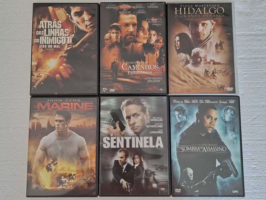 DVDs originais variados