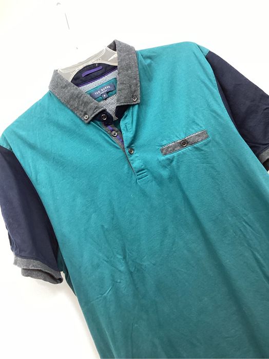 Ted Baker koszulka polo bawełna XL