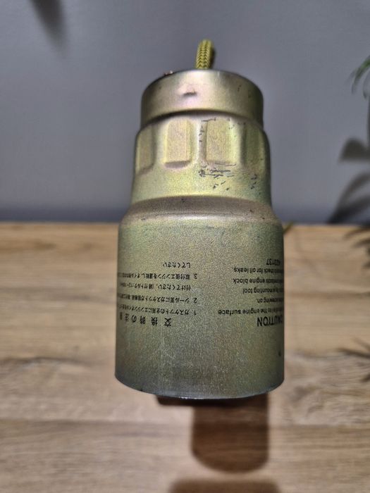 Lampka własnej roboty z filtra