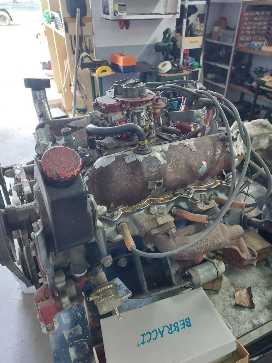Motor Ford V6 Cologne 2.8 Carborador
