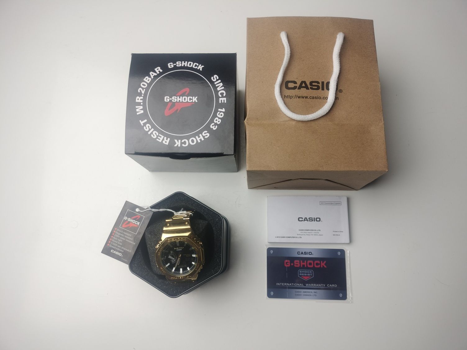 Casio G-Shock GM-B2100GD-5AER | FULL METAL | Rose Gold | Defekt Okazja