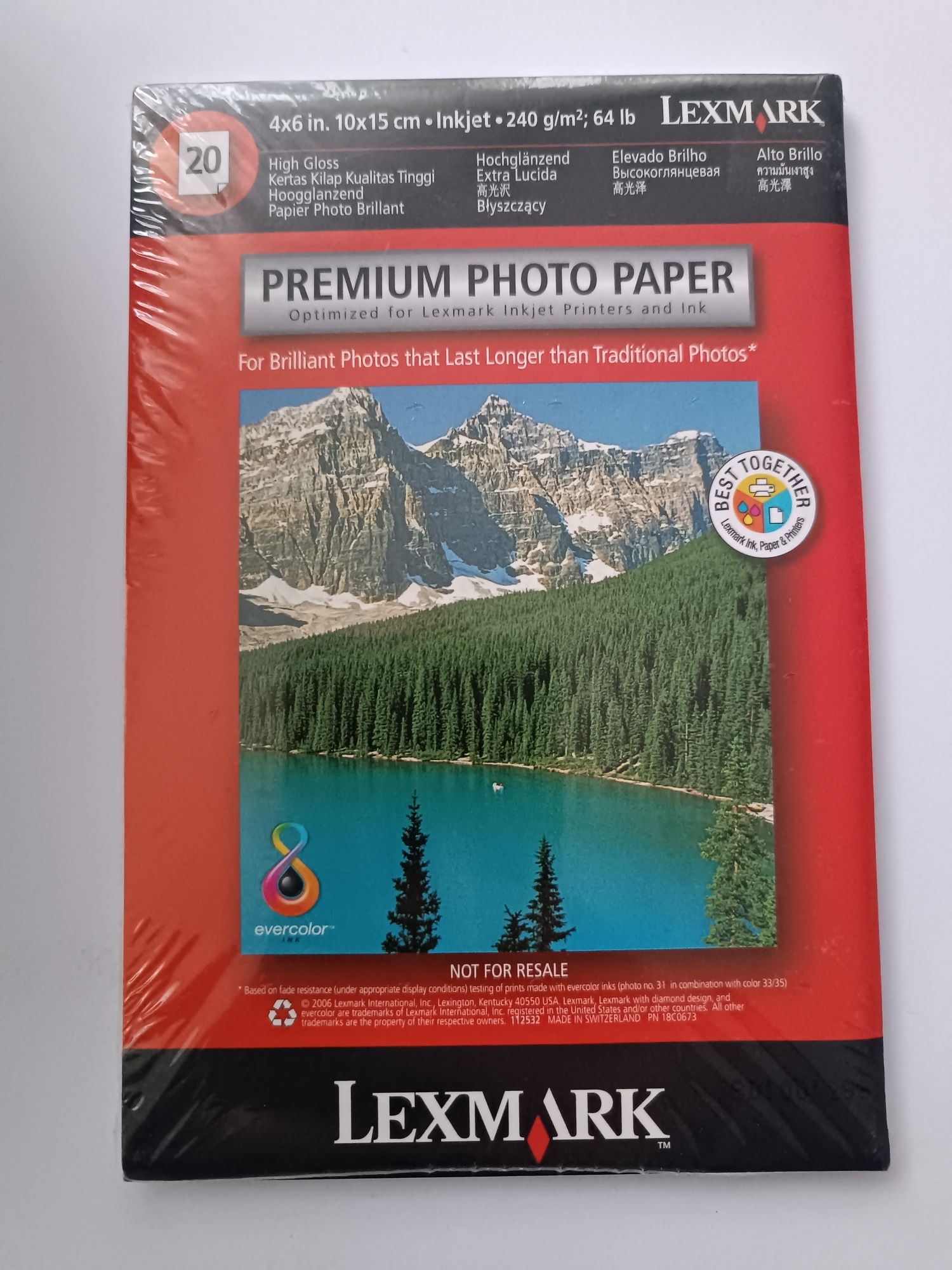 Lexmark papier fotograficzny