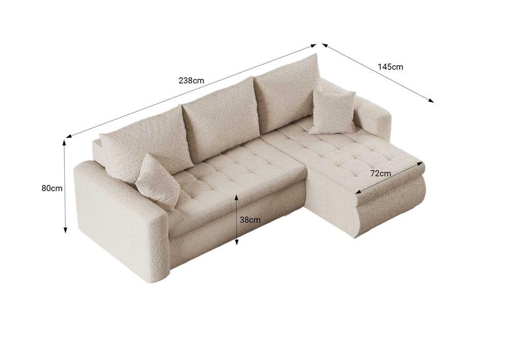 1800 zł z dostawą! LUIS Riviera 21 – hit do salonu nowoczesne meble