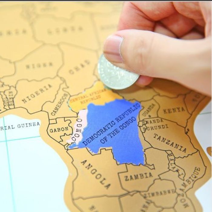 Mapa mundo raspadinha (Novo em canudo!)