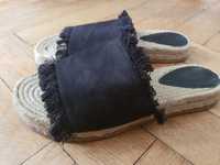 Buty klapki espadryle H&M 38