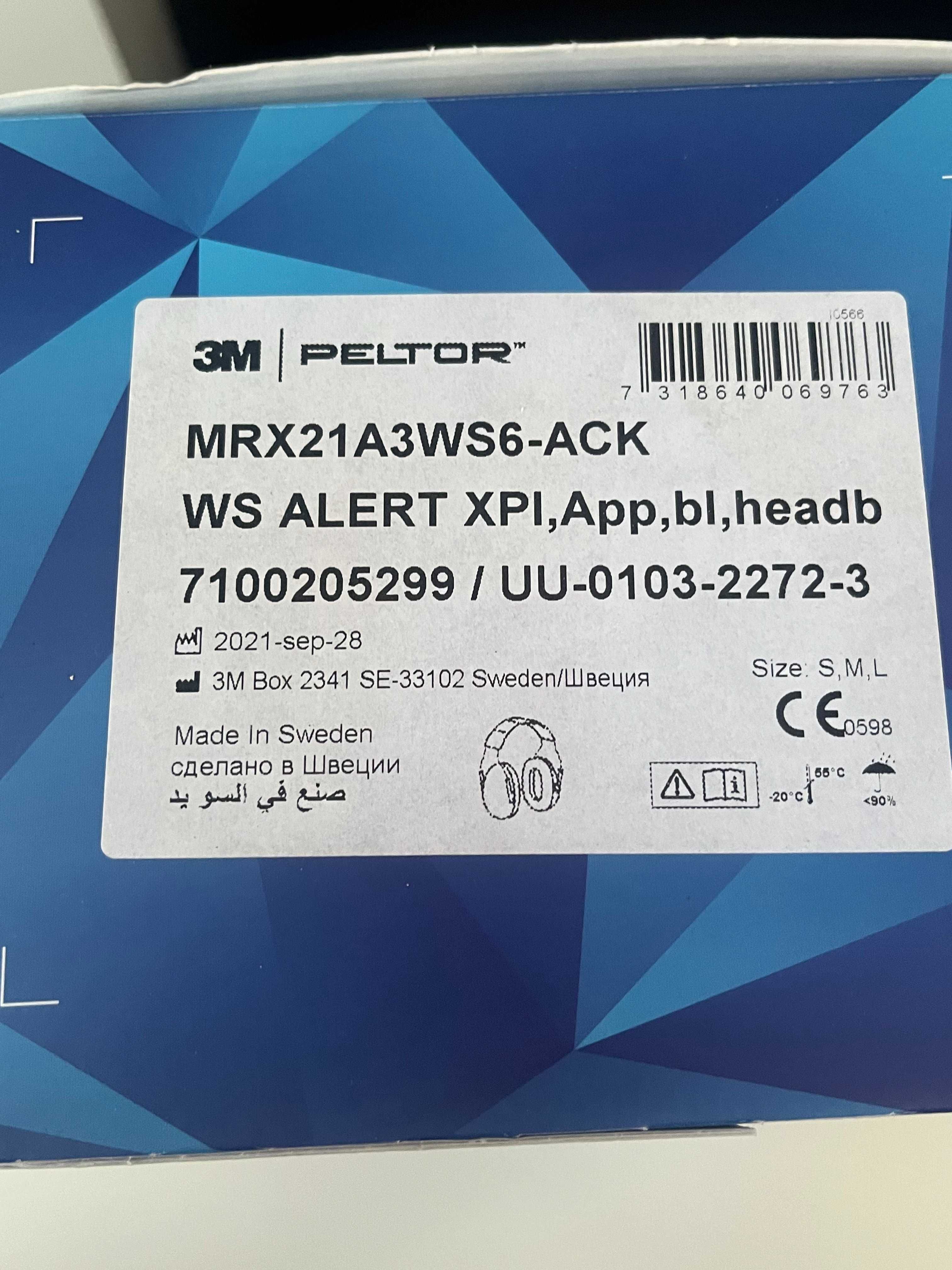3M peltor ws alert xpi