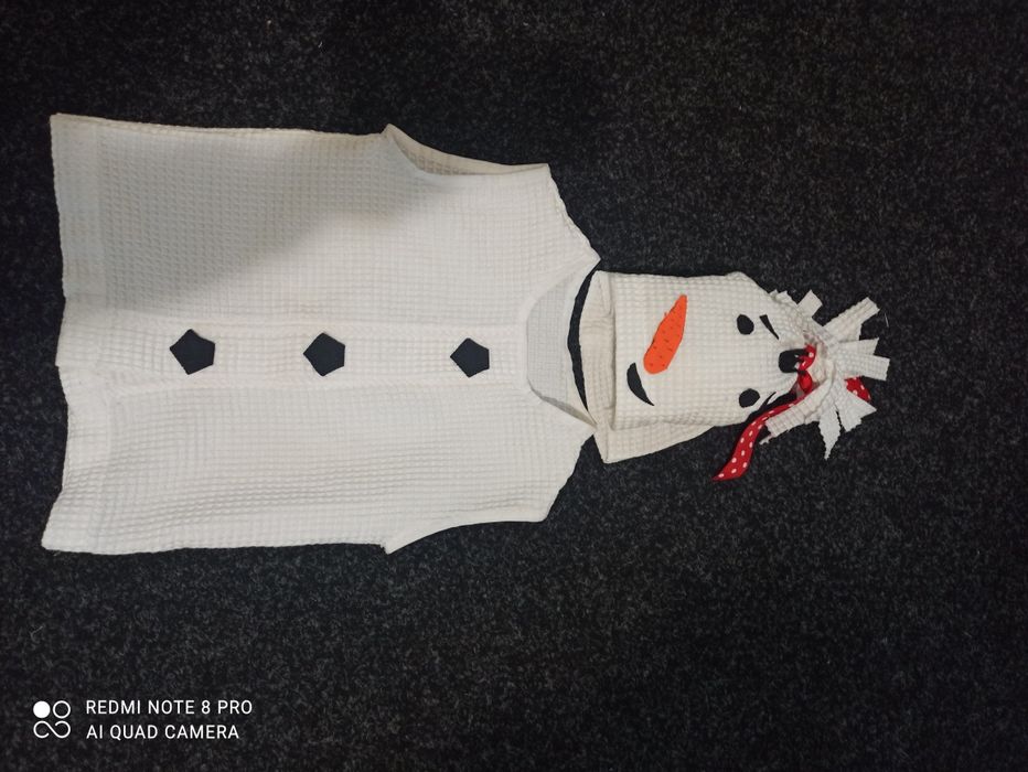 Новорічний костюм, сніговик. Шапка, морква