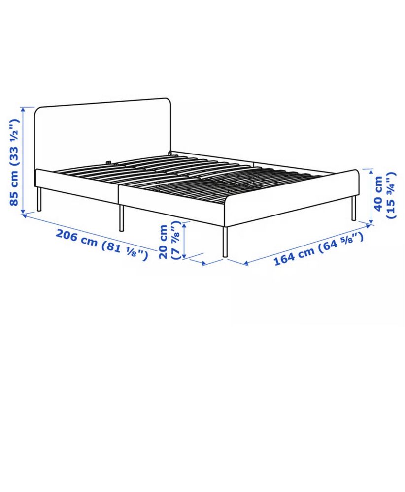 Cama casal nova