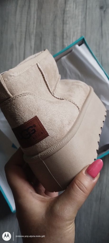 Buty damskie Emu z futerkiem