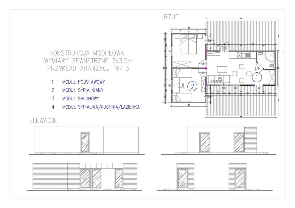 Dom Domek modułowy mobilny BEZ POZWOLENIA zezwolenia zgłoszenia Altana